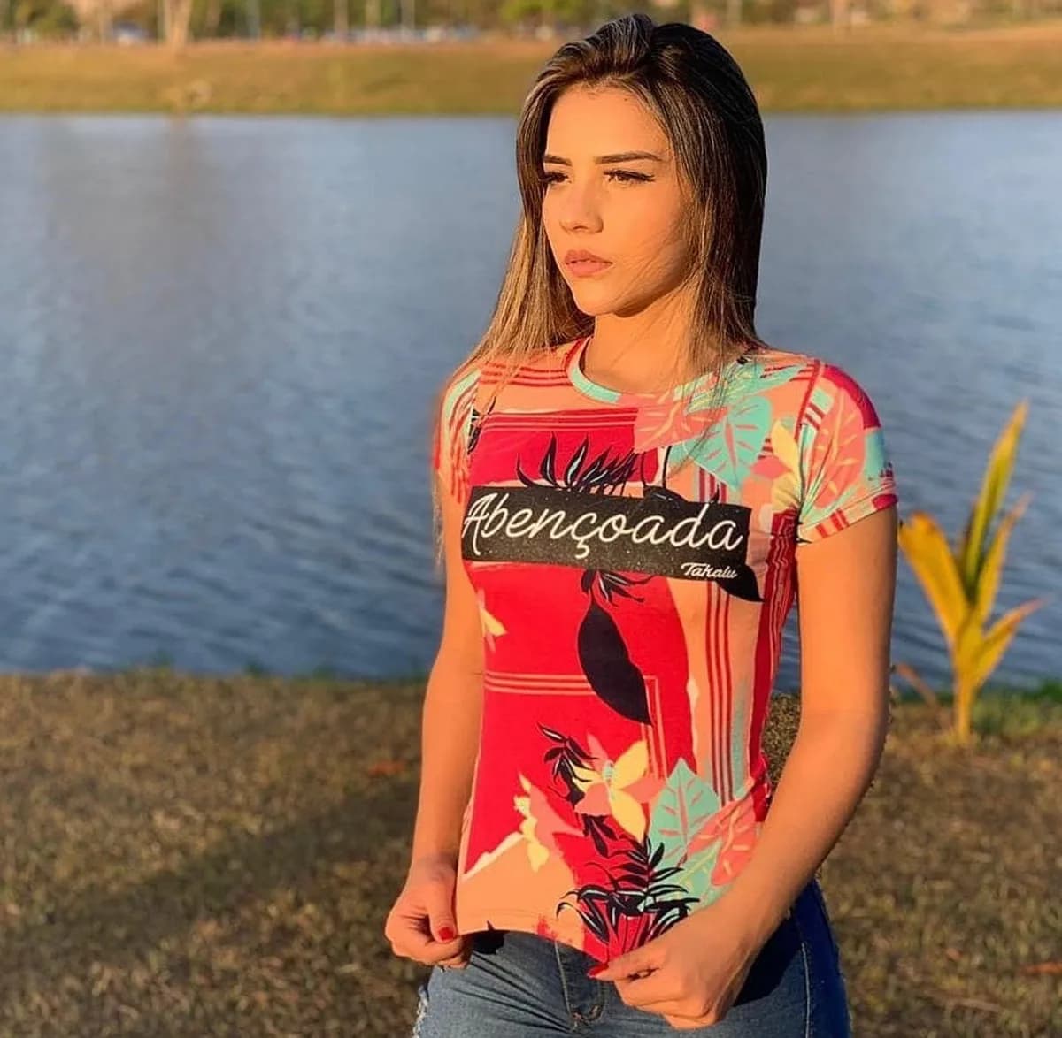 Baby look estampada com frase PMG - Foto 1 - FC Takalu