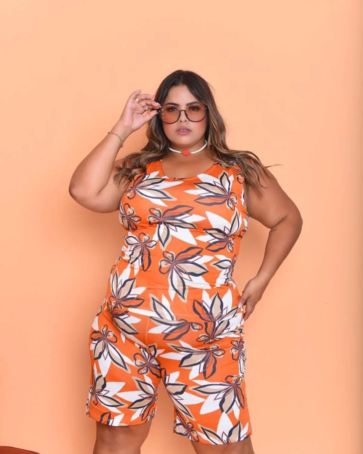 Esse conjunto lindíssimo Plus size! - Foto 1 - FC Takalu